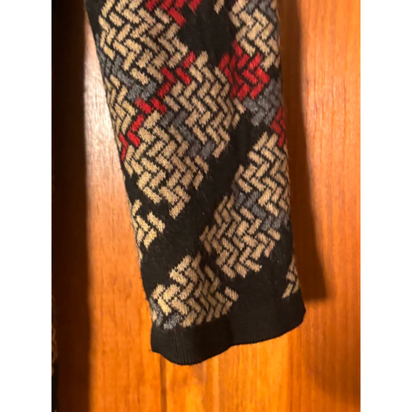 Pendleton Wool Cardigan Coat Geometric Pattern RN 29685 Long Sweater M - Picture 3 of 8